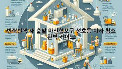 ✨ 반짝반짝 새 출발! 마산합포구 성호동 이사 청소 완벽 가이드 🏡